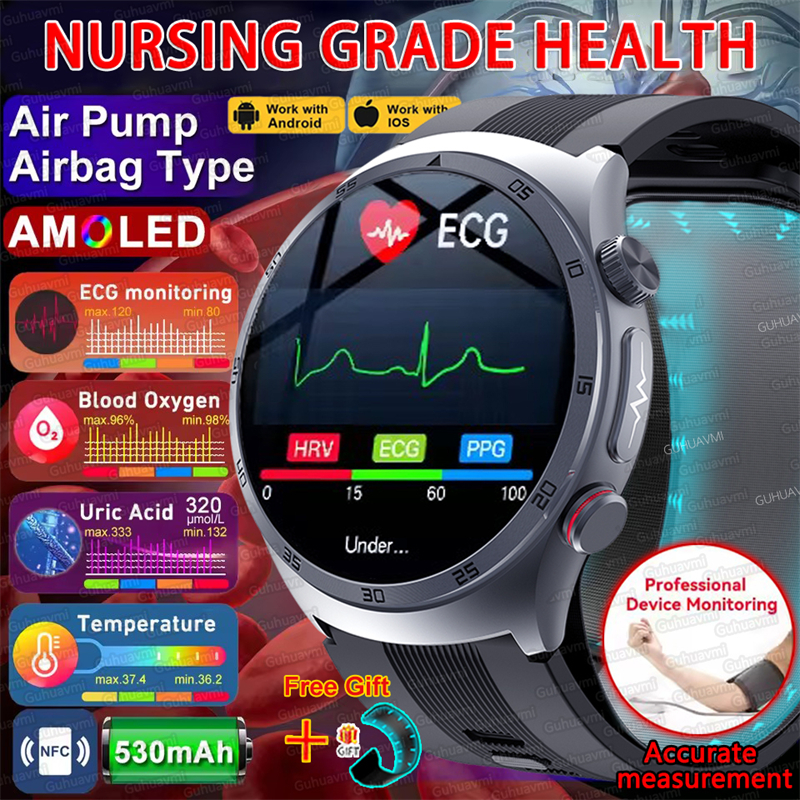 Fall Detection Watch - 2026New Nursing Grade Air Pump Airbag