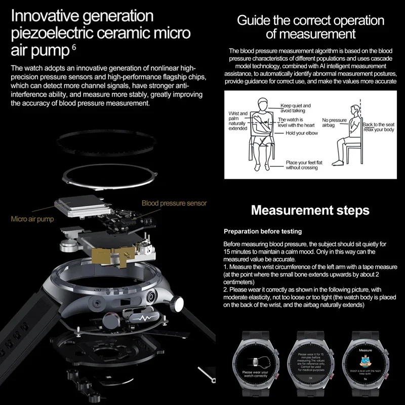 2026New Nursing Grade Air Pump - Fall Detection Watch reseña y precio