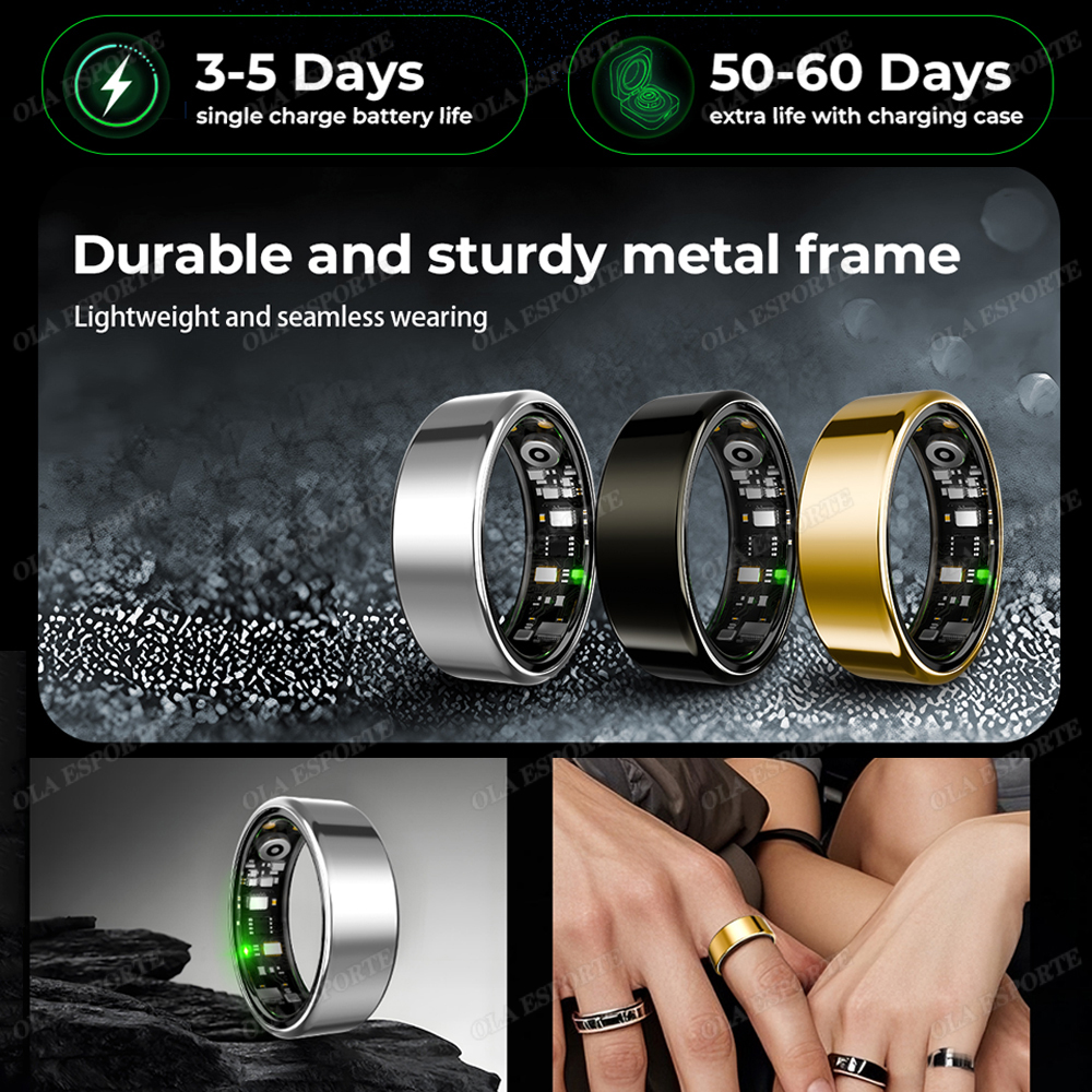 New R09 Smart Ring Men Women w - Temperature Ring Skin reseña y precio