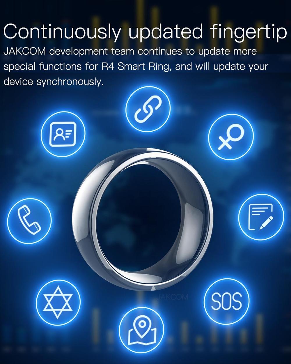 Jakcom R4 Smart Ring waterproo - Smart Ring Nfc Pay reseña y precio