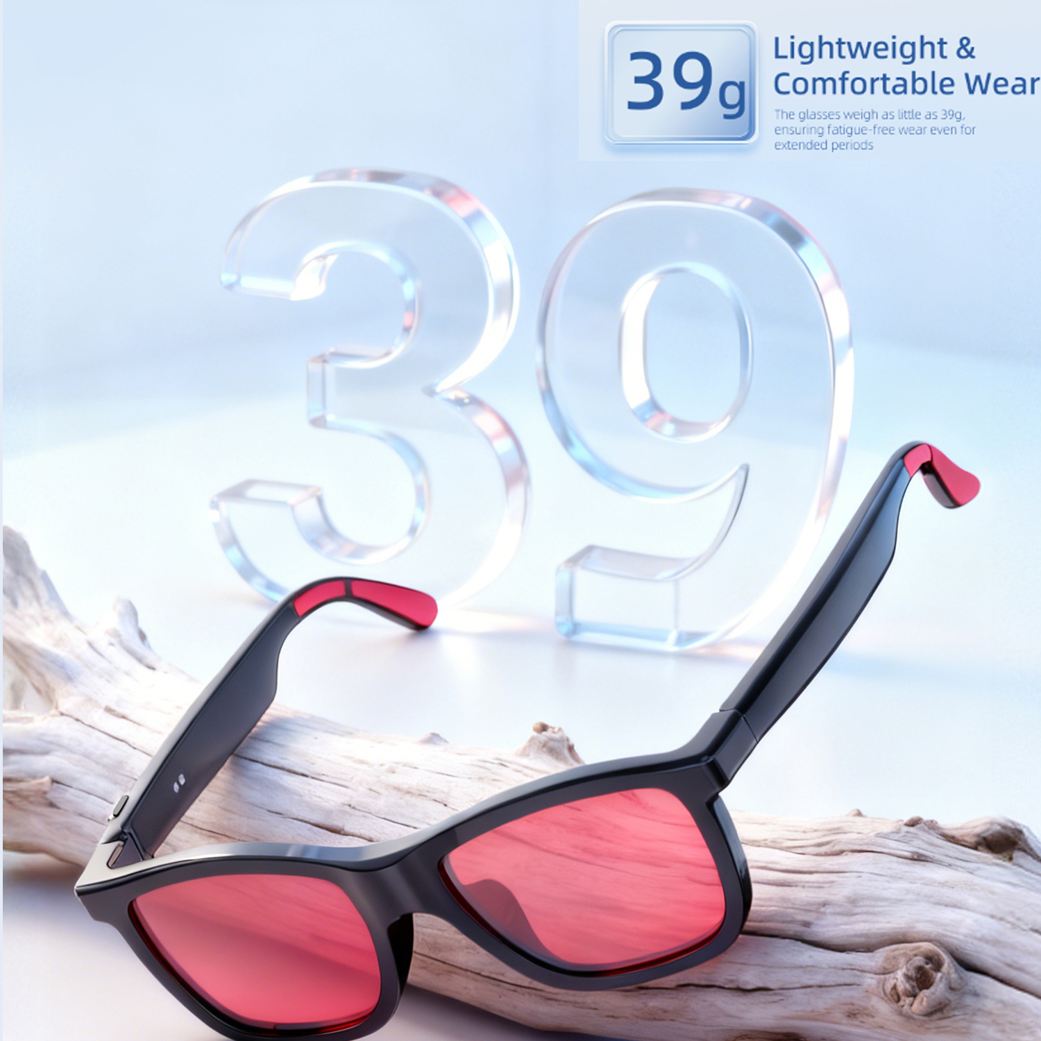 New AI Audio Glasses Electroch - Smart Glasses Lens reseña y precio