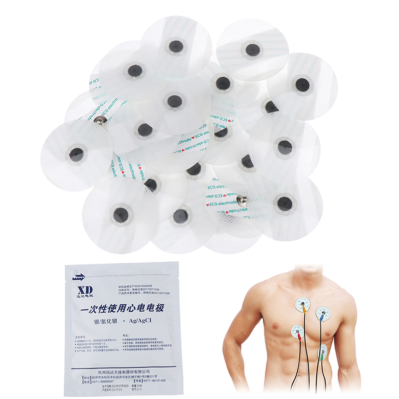 10/50Pcs ECG Electrodes Medica - Ecg Patch Monitor reseña y precio