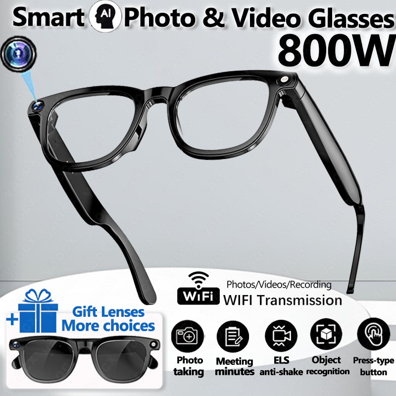 2026 Smart Glasses 800W Camera - Smart Glasses Lens reseña y precio