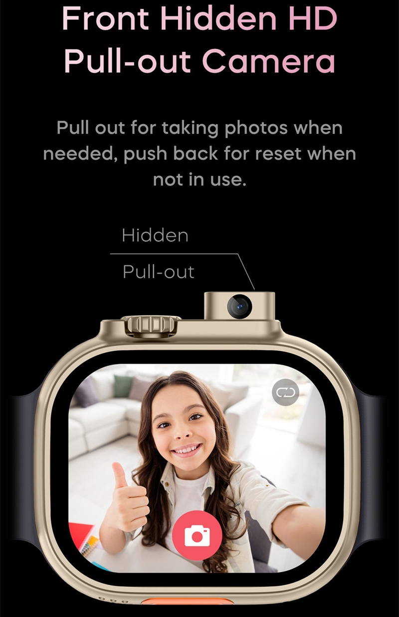 4G SIM Smart Watch for Kids an - Fall Detection Watch reseña y precio