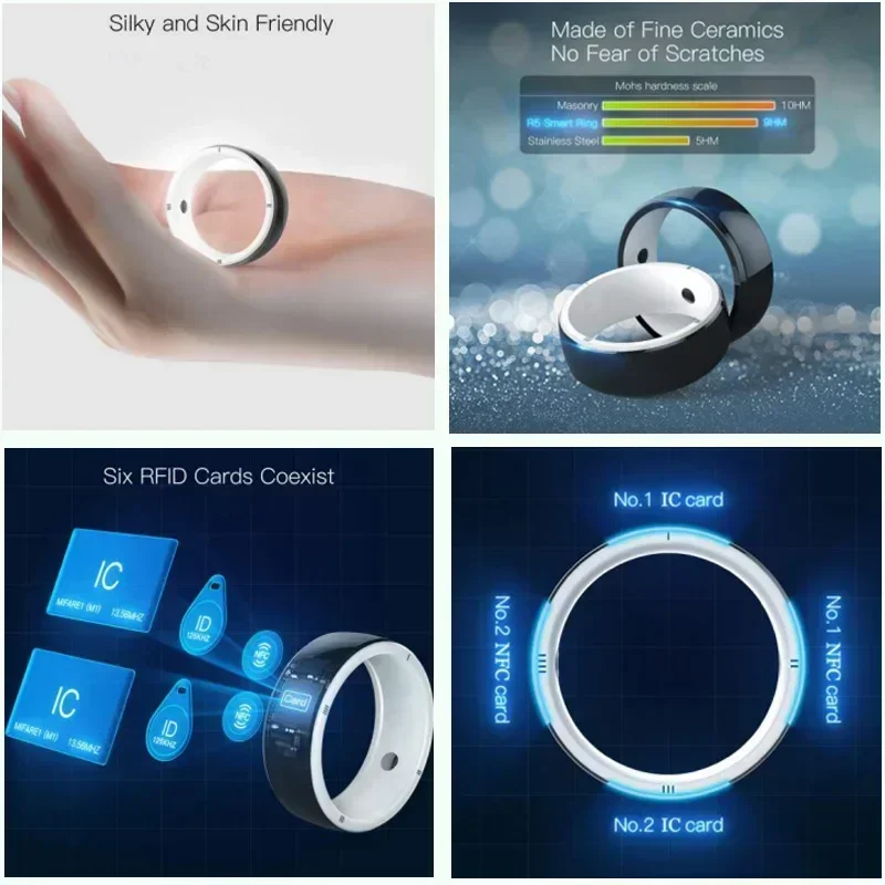 Smart Ring 6 RFID Cards Disk S - Smart Ring Nfc Pay reseña y precio