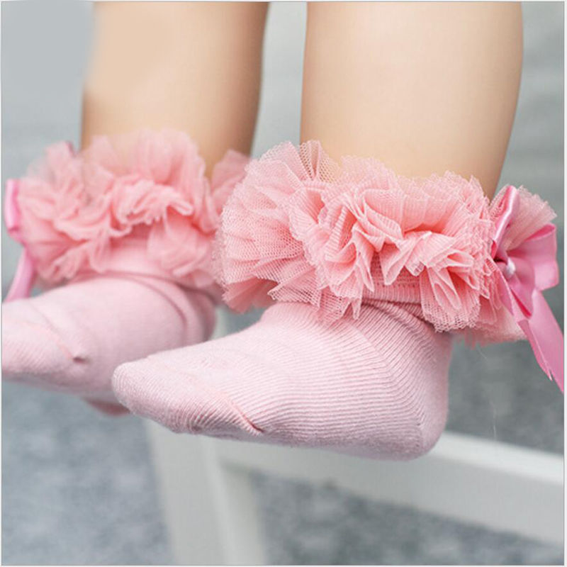 Floral Baby Knee High Socks An - Baby Sock Oximeter reseña y precio