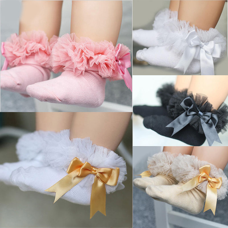 Floral Baby Knee High Socks An - Baby Sock Oximeter reseña y precio