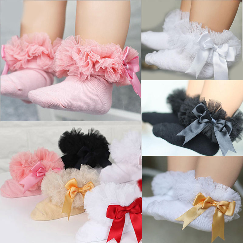 Floral Baby Knee High Socks An - Baby Sock Oximeter reseña y precio