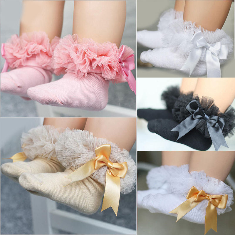 Floral Baby Knee High Socks An - Baby Sock Oximeter reseña y precio