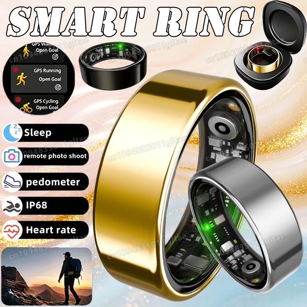 New R09 Smart Ring Men Women w - Temperature Ring Skin reseña y precio