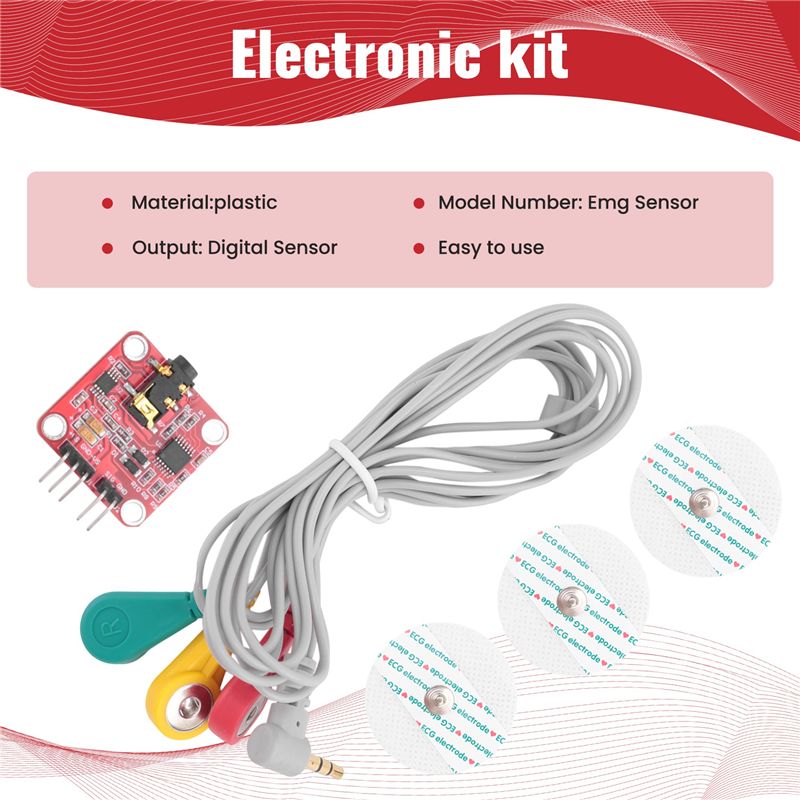 A21Q -Muscle Signal Sensor Emg - Muscle Sensor Emg reseña y precio