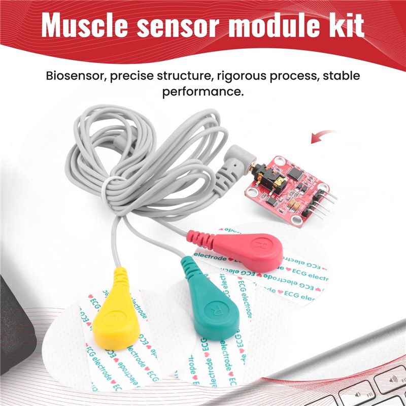 A21Q -Muscle Signal Sensor Emg - Muscle Sensor Emg reseña y precio