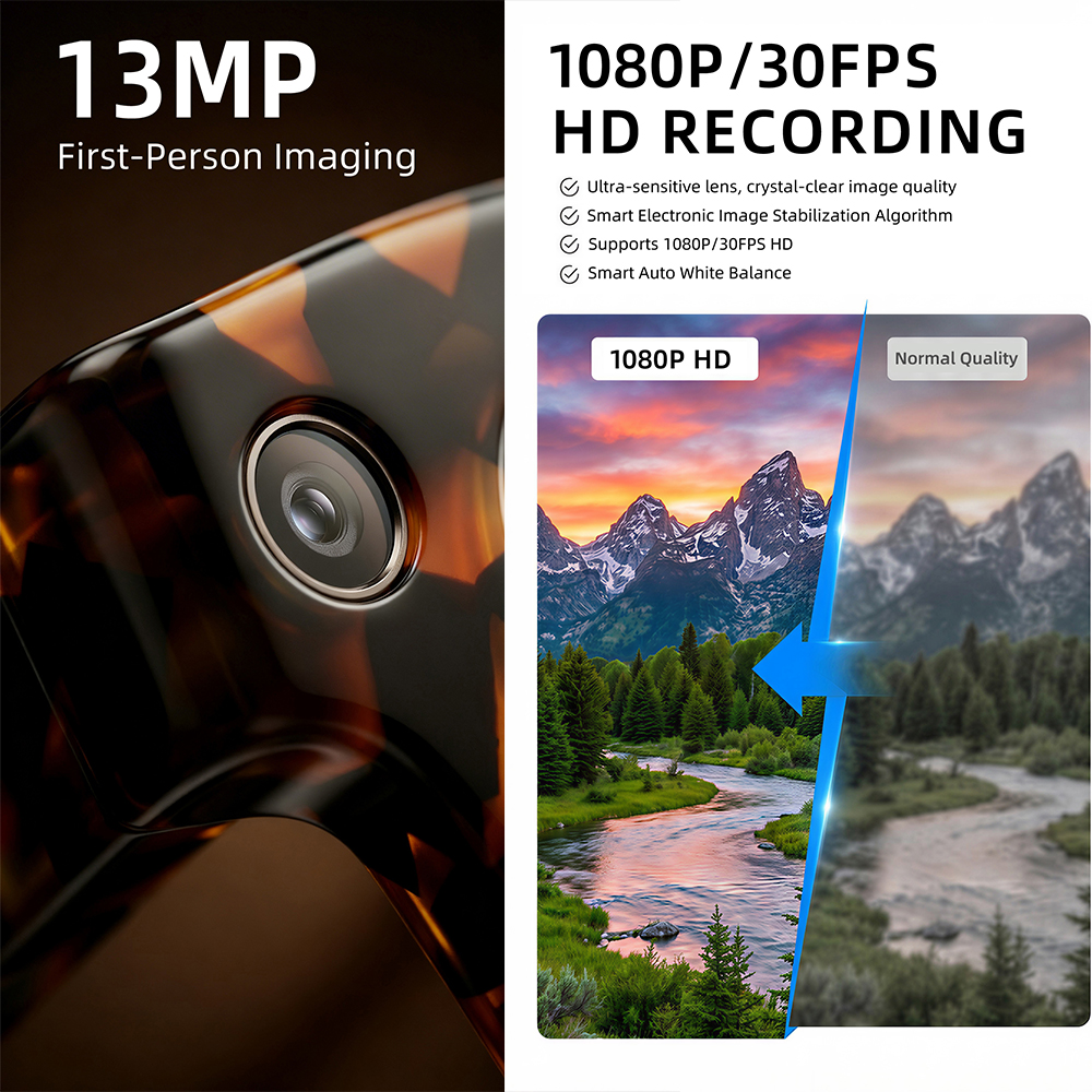 G600 Pro AI Smart Glasses 13MP - Smart Glasses Lens reseña y precio