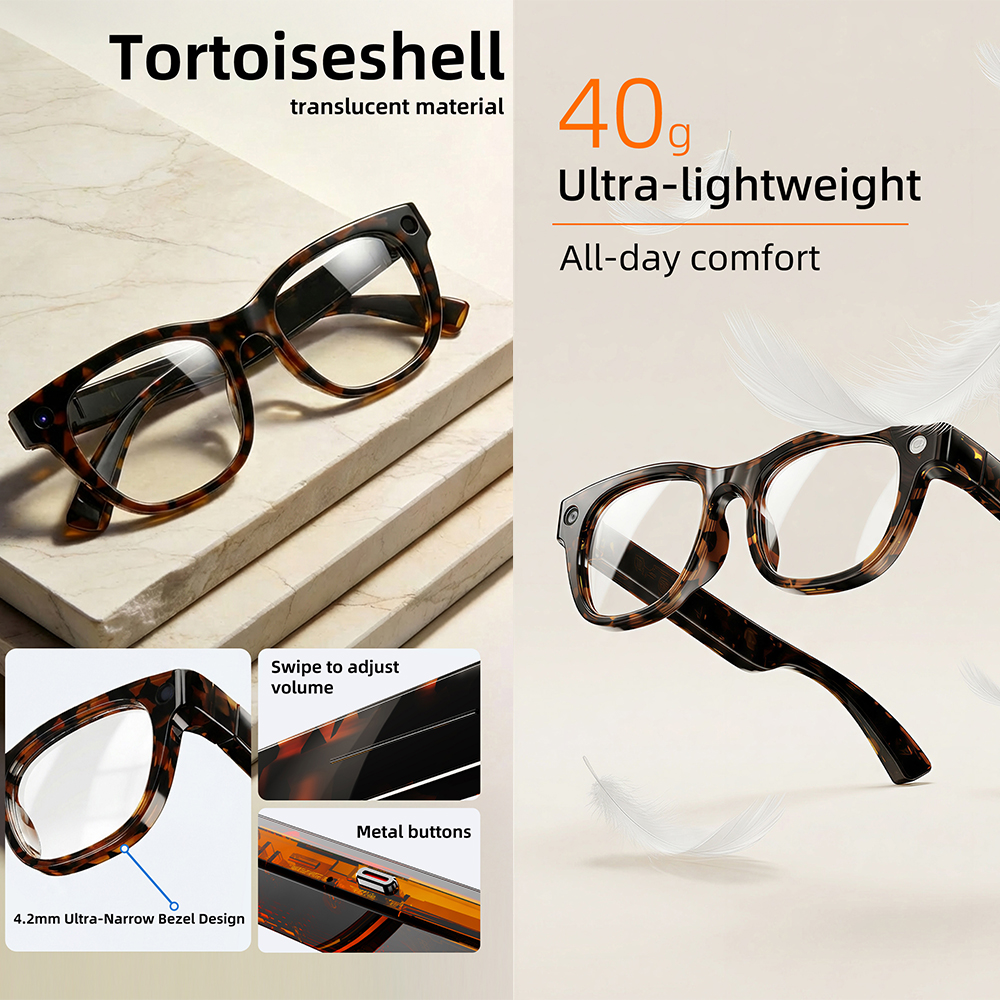 G600 Pro AI Smart Glasses 13MP - Smart Glasses Lens reseña y precio