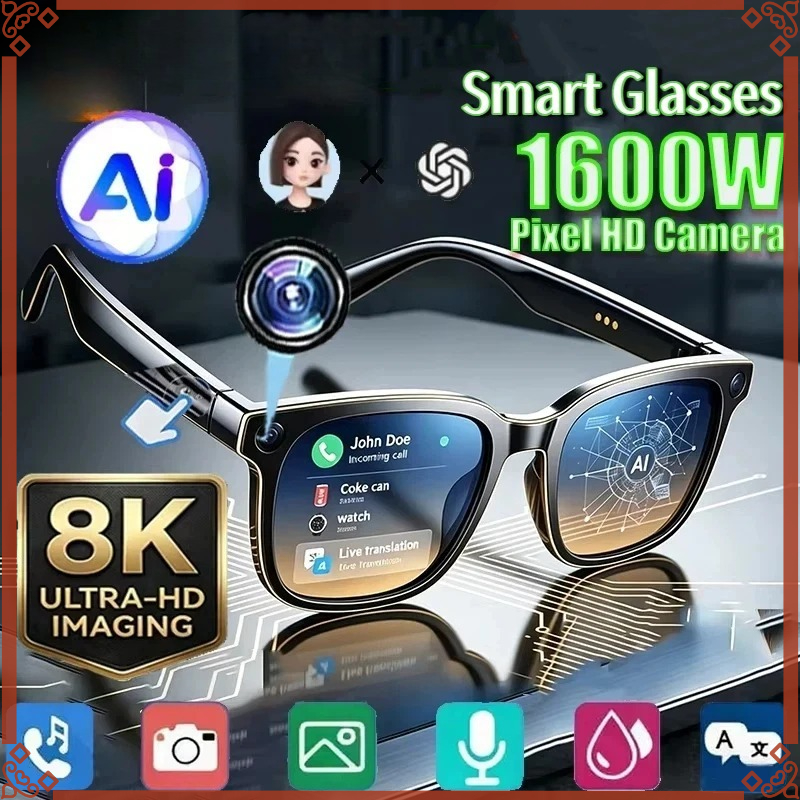 2026 AI Smart Glasses 8K Remot - Smart Glasses Lens reseña y precio