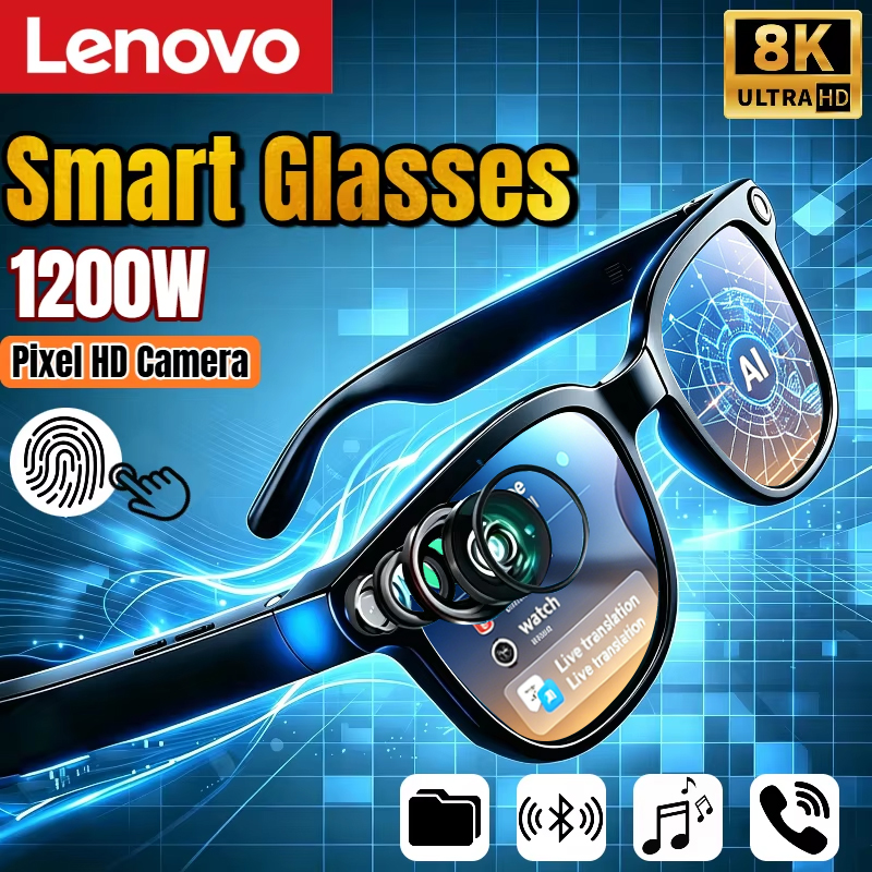 Lenovo AI Smart Glasses 8K Rem - Smart Glasses Lens reseña y precio