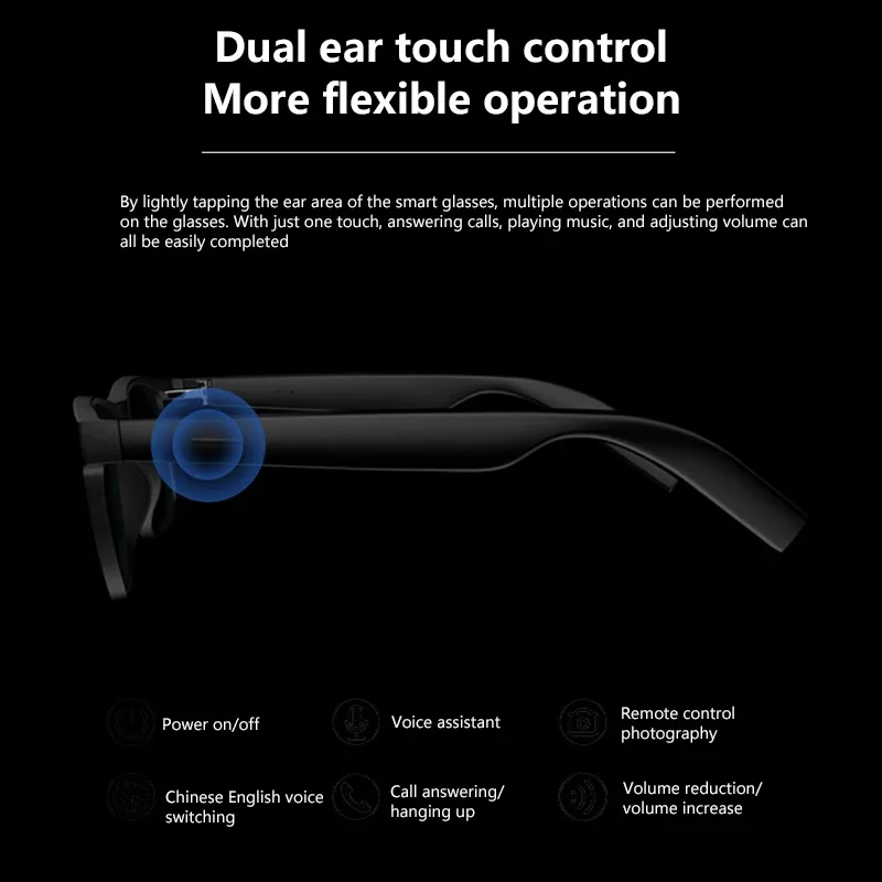 Lenovo AI Smart Glasses 8K Rem - Smart Glasses Lens reseña y precio