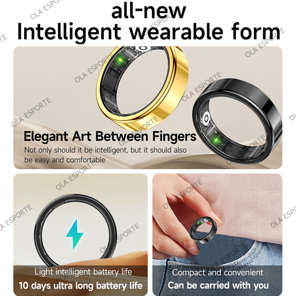 New R09 Smart Ring Men Women w - Temperature Ring Skin reseña y precio