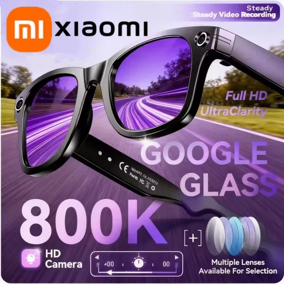 Xiaomi 800W Camera AI Glasses  - Smart Glasses Lens reseña y precio