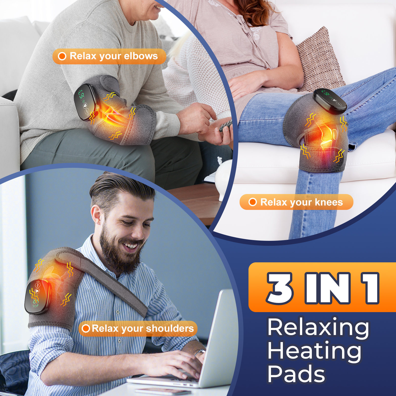 Smart Arthritis Pain Relief He - Smart Knee Wrap reseña y precio