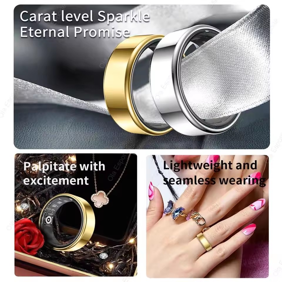 NEW R09 Smart Ring Men Women w - Temperature Ring Skin reseña y precio