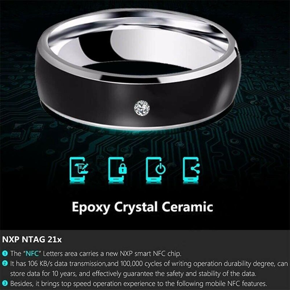 New NFC Smart Ring Multifuncti - Smart Ring Nfc Pay reseña y precio