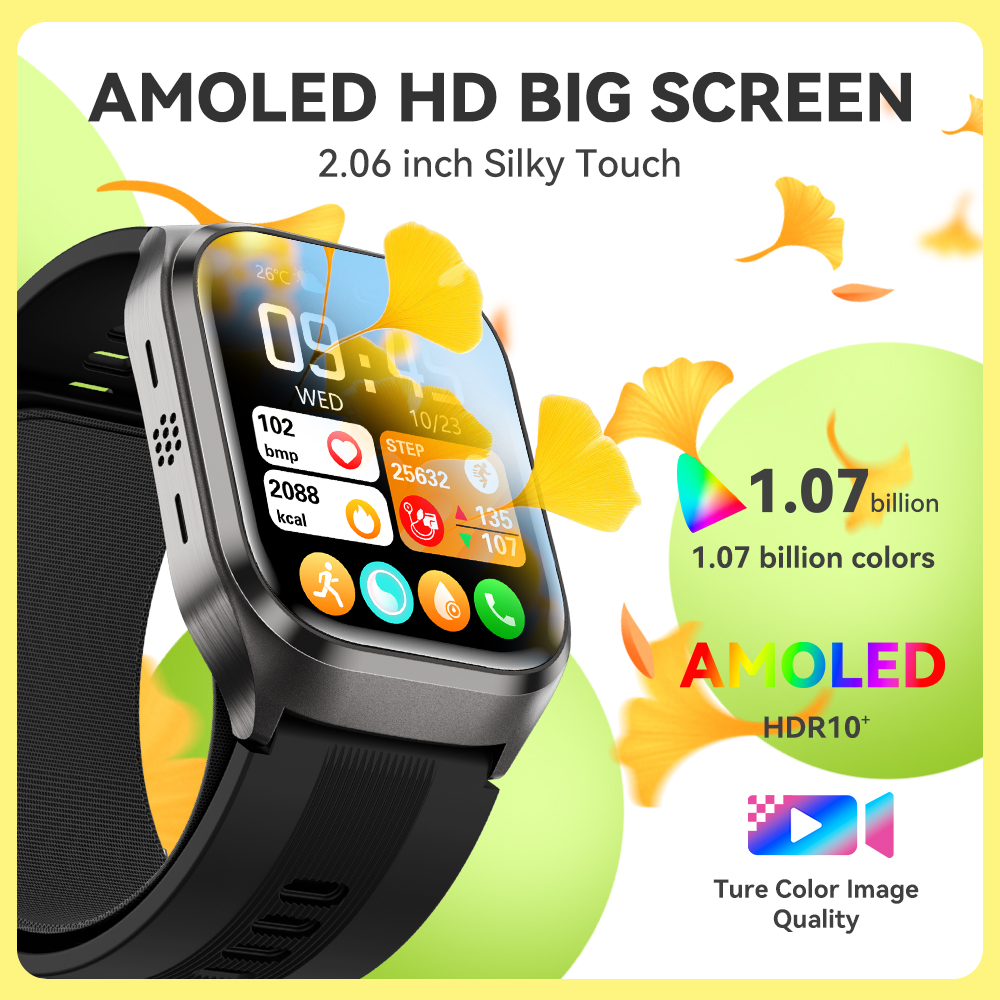 2025 New NOYAFA High-end Laser - Fall Detection Watch reseña y precio