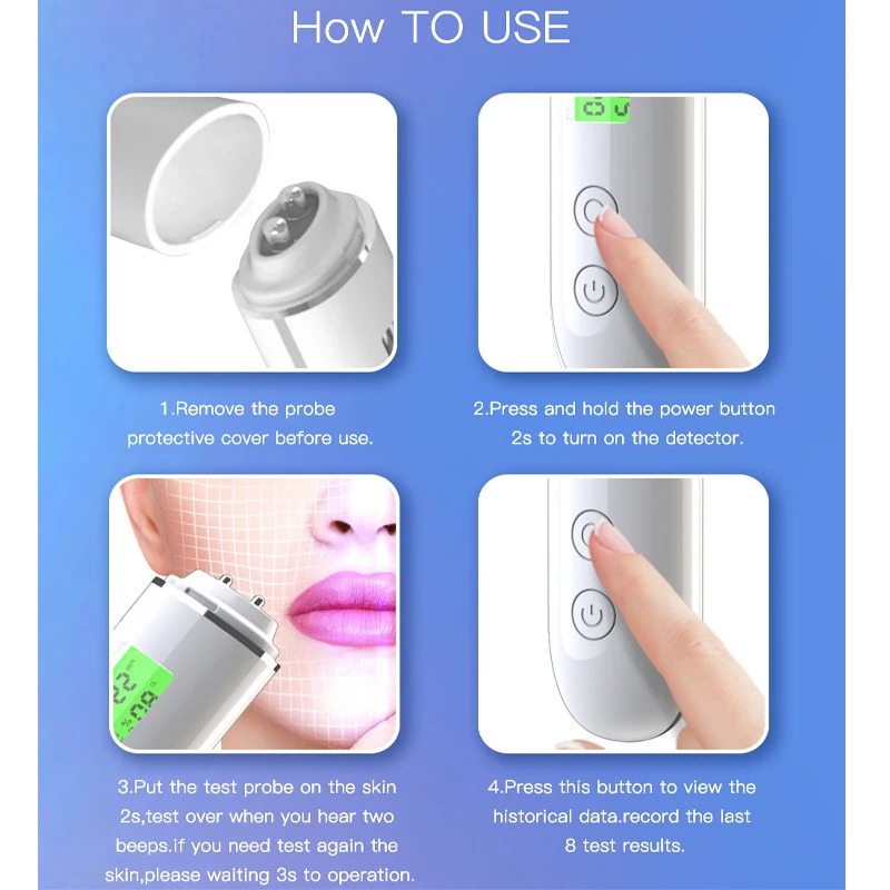 Portable Rechargeable Skin Ana - Galvanic Skin Sensor reseña y precio