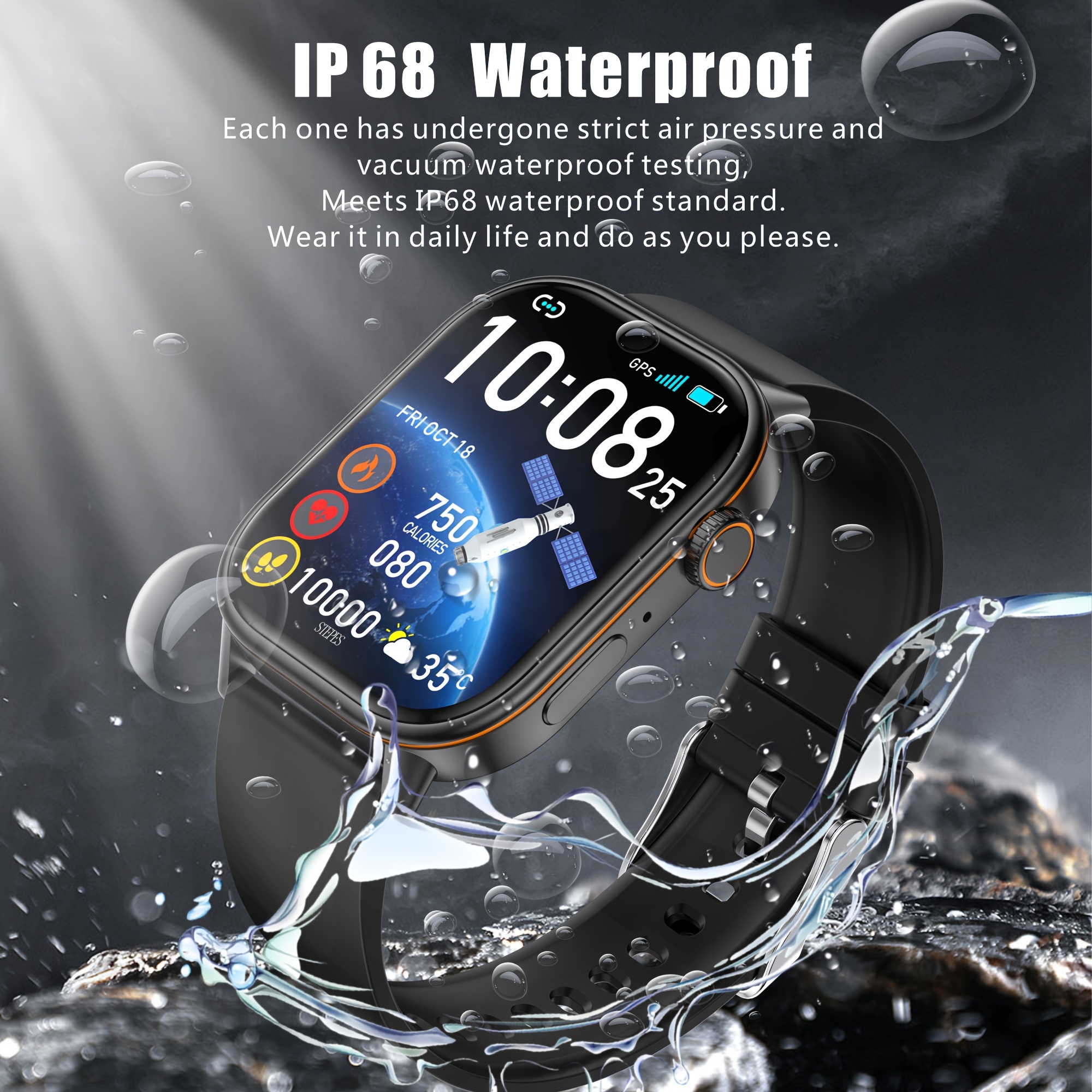 2025 GPS Positioning Smart Wat - Fall Detection Watch reseña y precio