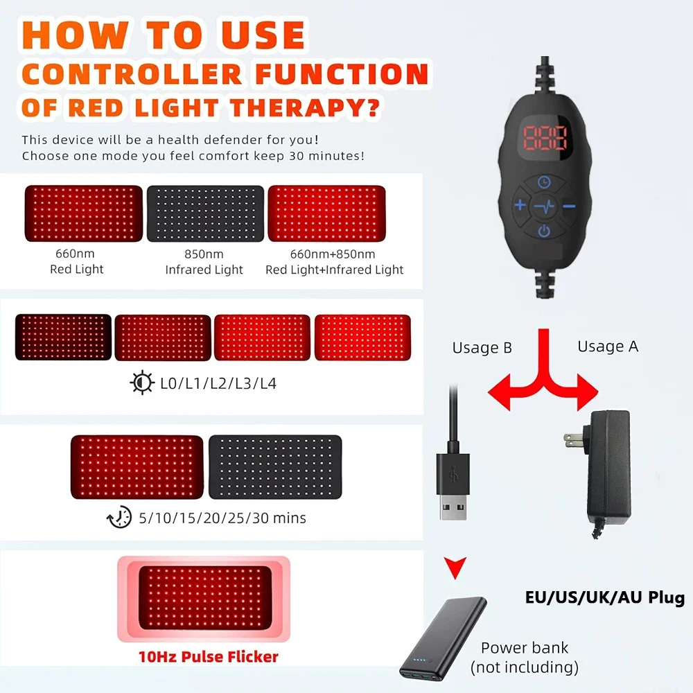 120 LEDs Led 660nm and 850nm N - Galvanic Skin Sensor reseña y precio