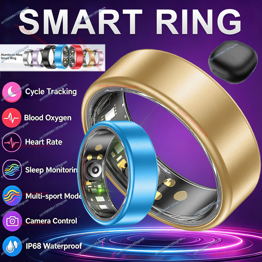 R09 Smart Ring Men Women with  - Temperature Ring Skin reseña y precio