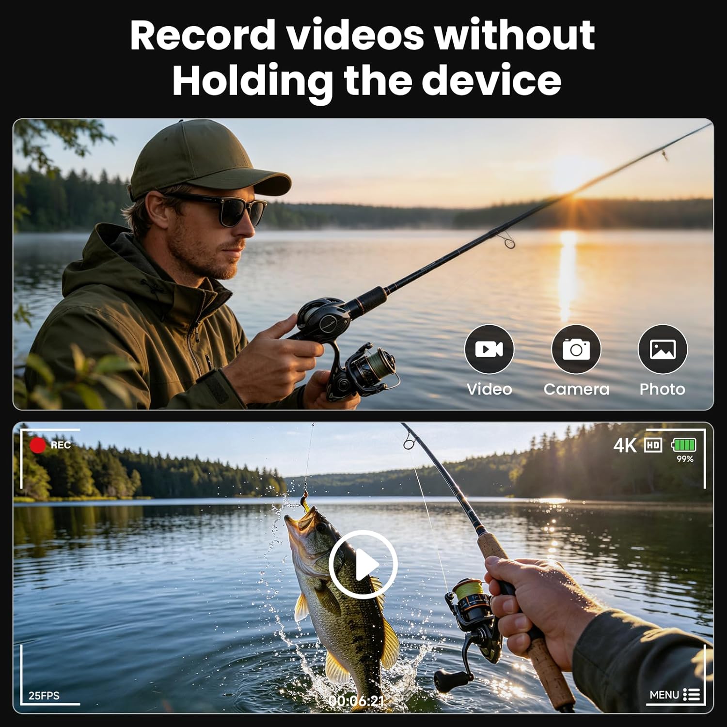 8MP Camera Smart Glasses: 4K P - Smart Glasses Lens reseña y precio