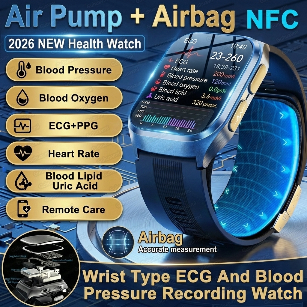 2026New Air Pump Airbag True B - Fall Detection Watch reseña y precio