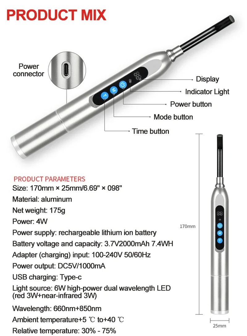 Red Light Therapy Device Canke - Galvanic Skin Sensor reseña y precio